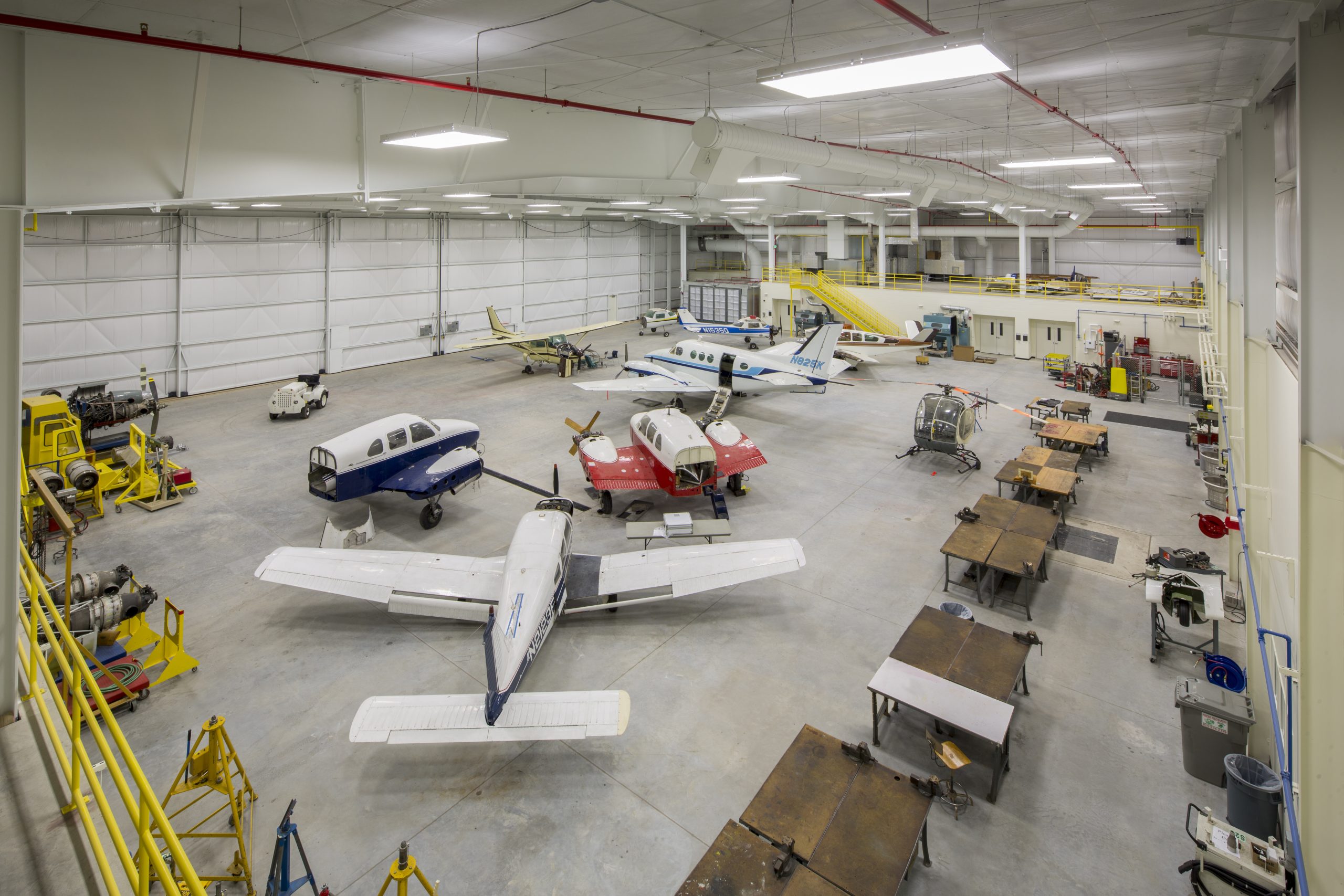 RVC Aviation Career Education Center Interior