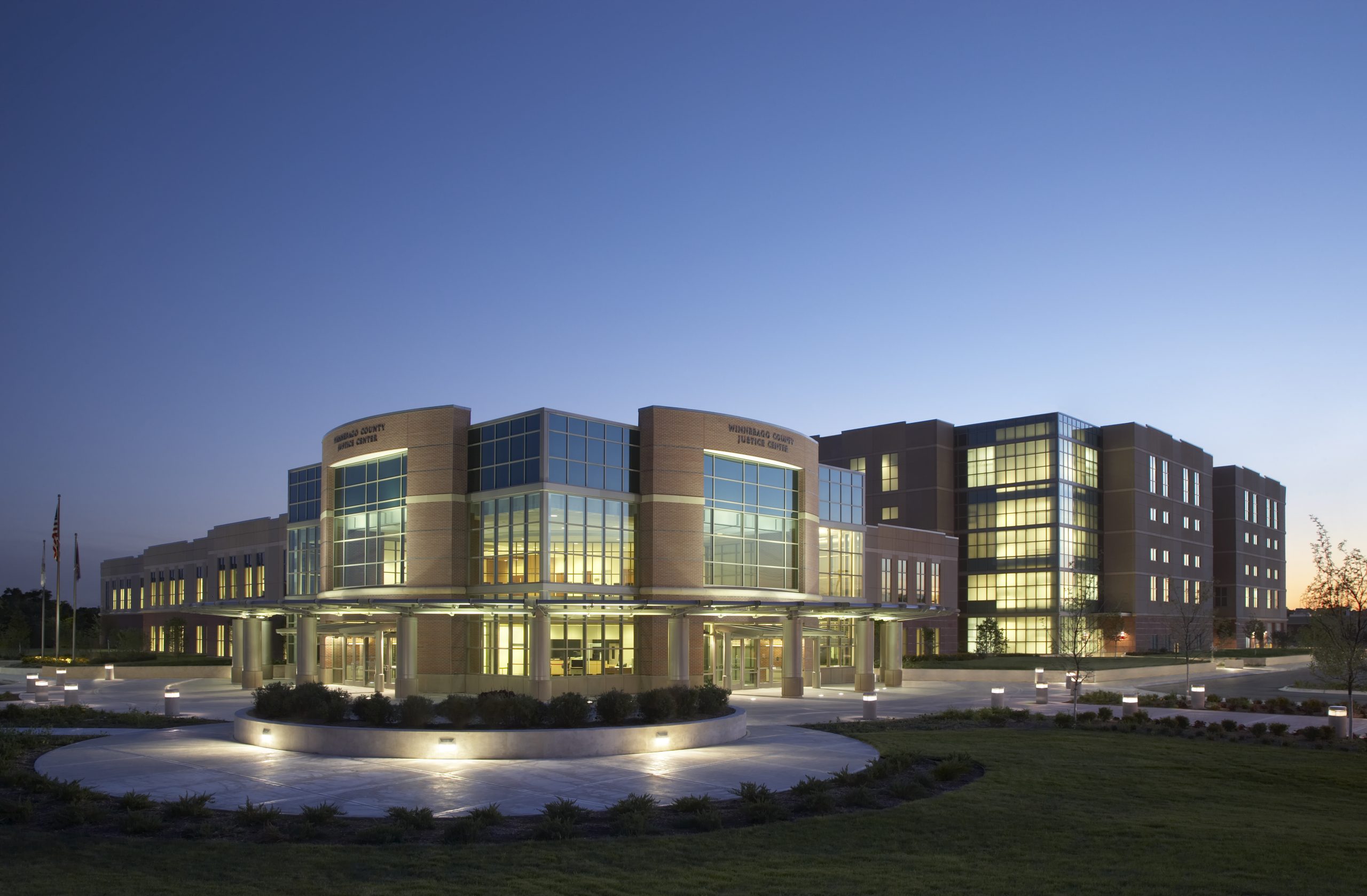 Winnebago County Justice Center Exterior